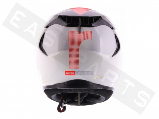 Piaggio Helm Integraal Aprilia Racing Wit